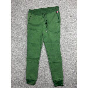 Arthur Beale Sweatpants Men's Small Green Jogger Embroidered Logo Pockets